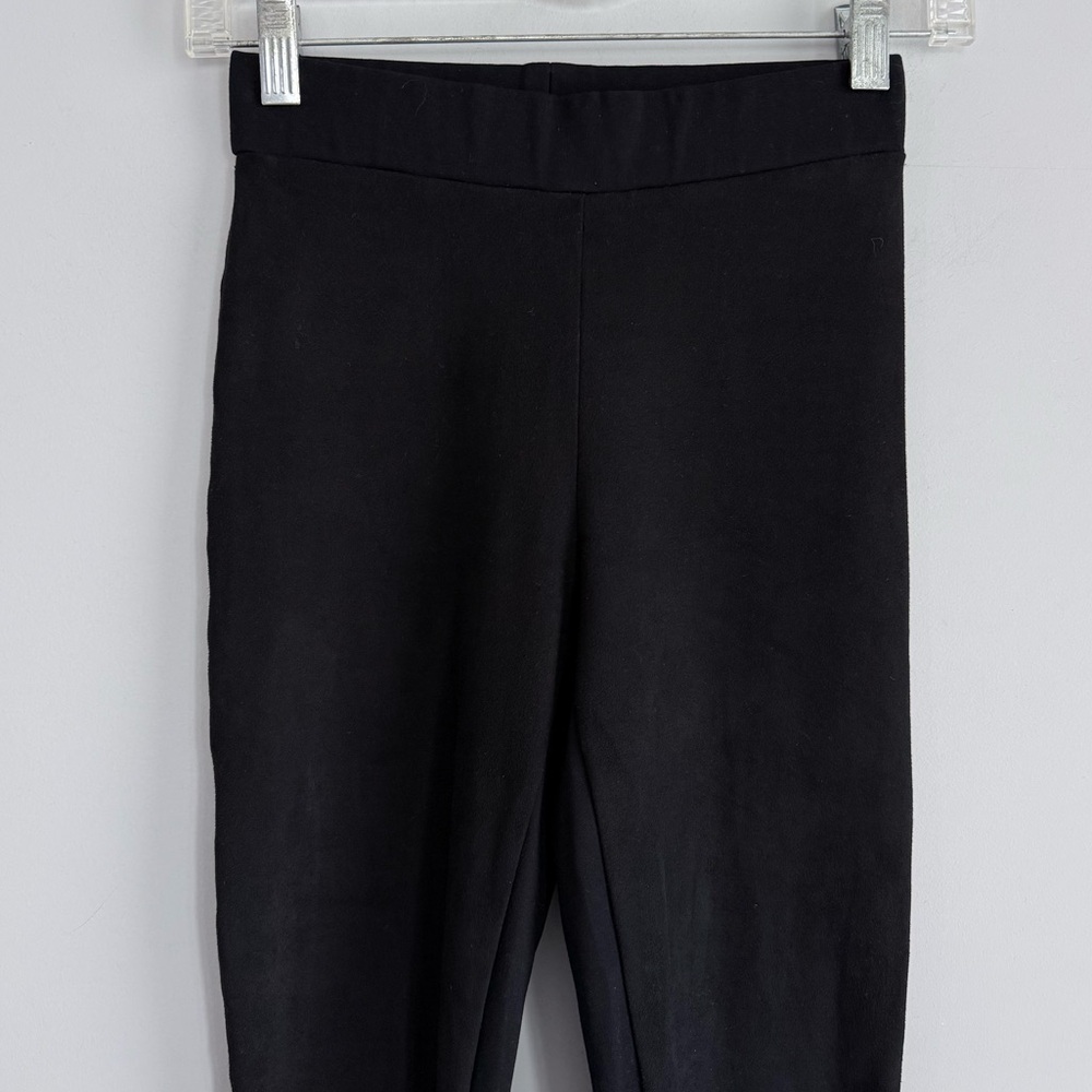 Wolford Estella Faux Suede Leggings Black Size 4 Mixed Media Velour Skinny Pant - Picture 6 of 16